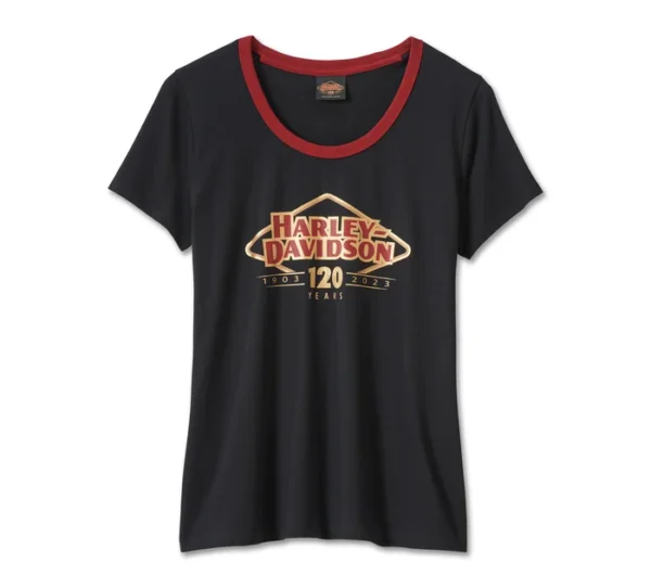 Women's 120th Anniversary Speedbird Diamond Scoopneck Tee